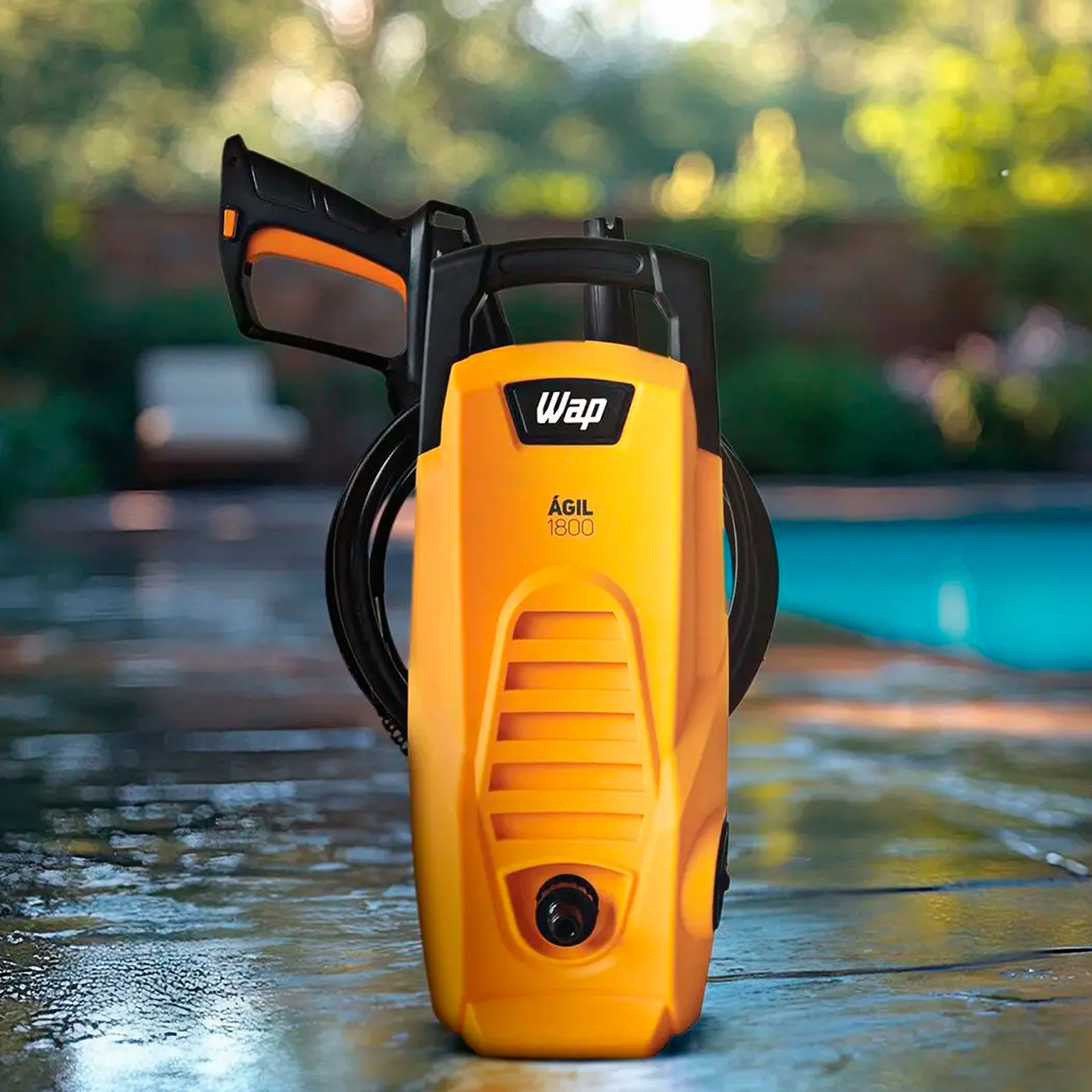 Lavadora De Alta Pressão Wap Ágil 1800 1300psi 300l/h 1400w Lavadora De Alta Pressão Wap Ágil 1800 1300psi 300l/h 1400w